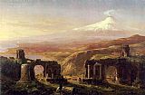 Thomas Cole Mount Aetna from Taormina painting